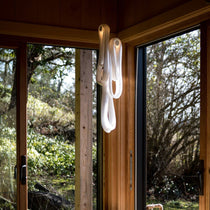 Pearlescent Filament Chandelier