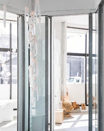 Pearlescent Filament Chandelier