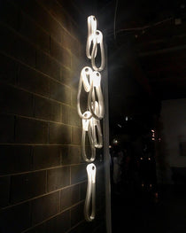 Pearlescent Filament Chandelier