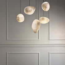 Pelora Alabaster Pebble Pendant Lamp - CasaraHouse