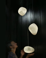 Pelora Alabaster Pebble Pendant Lamp - CasaraHouse