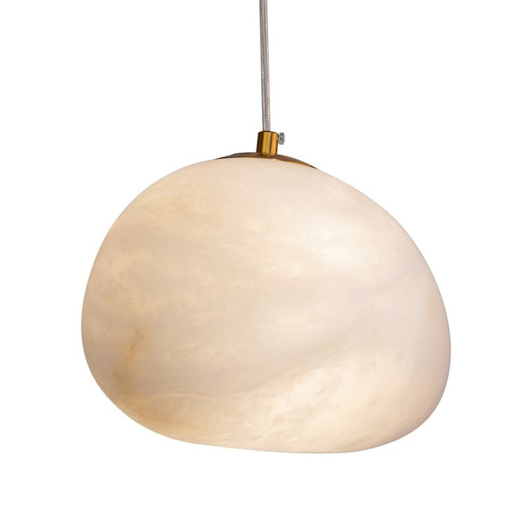 Pelora Alabaster Pebble Pendant Lamp - CasaraHouse