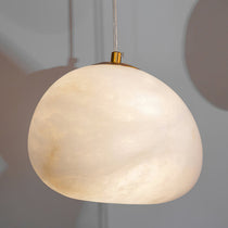 Pelora Alabaster Pebble Pendant Lamp - CasaraHouse