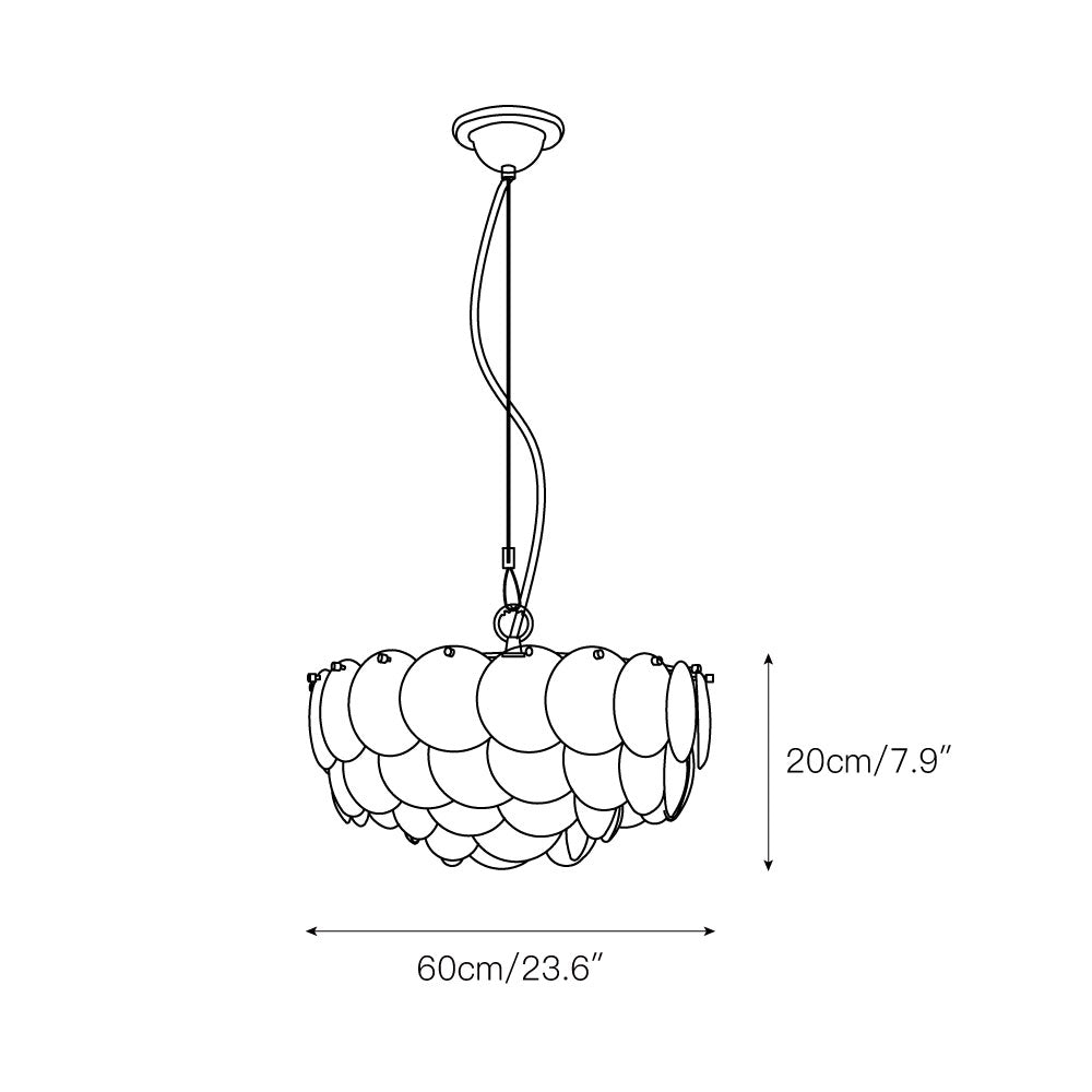 Pembridge Ceramic Chandelier