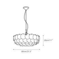 Pembridge Ceramic Chandelier