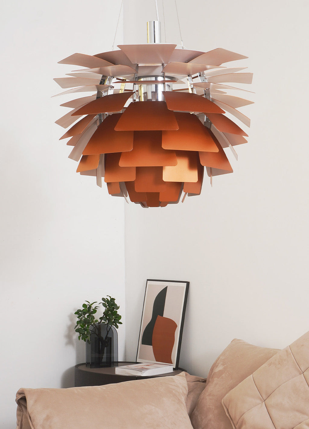 Pine Cone Chandelier