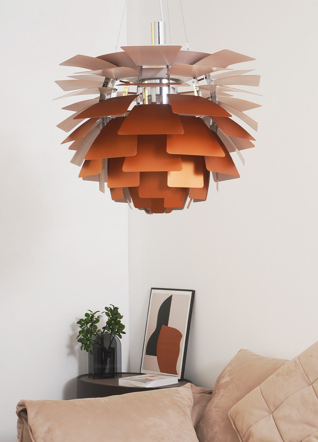 Pine Cone Chandelier