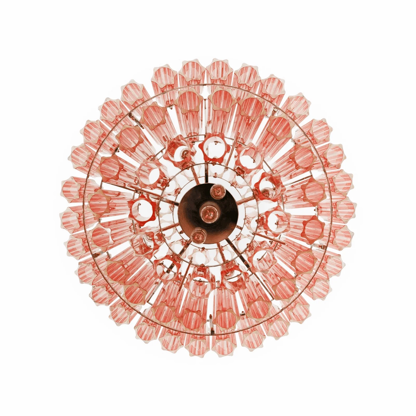 Pink Palermo Round Chandelier