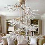 Contemporary Plumage Ascent Chandelier - CasaraHouse