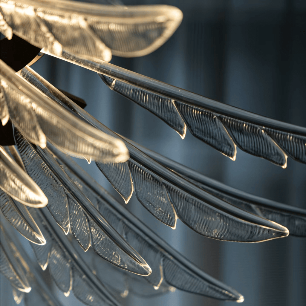 Contemporary Plumage Ascent Chandelier - CasaraHouse