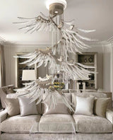 Contemporary Plumage Ascent Chandelier - CasaraHouse