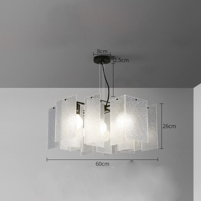 Sarah Glass Chandelier