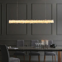 Primary Crystal Linear Chandelier