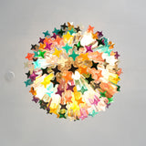 Prismatic Murano Colorful Chandelier