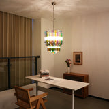 Prismatic Murano Colorful Chandelier