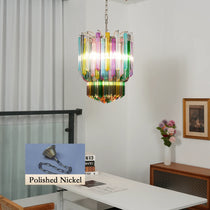 Prismatic Murano Colorful Chandelier