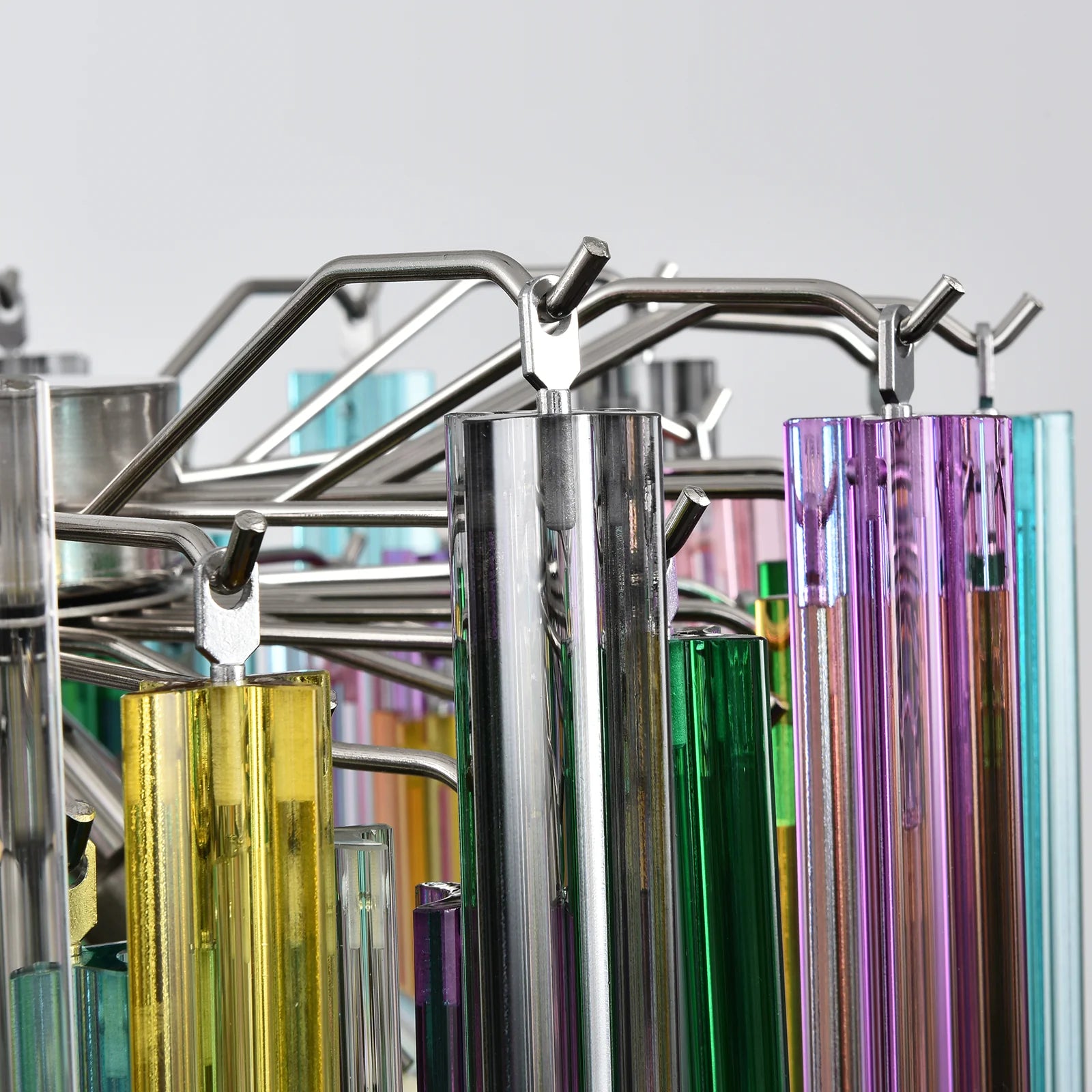 Prismatic Murano Colorful Chandelier