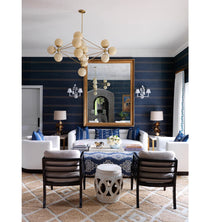 Modo Chandelier - 4 Sided, 15 Globes