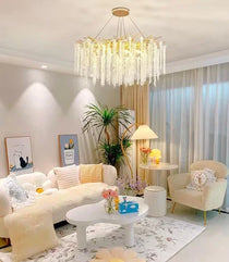 Branch Crystal Icicle Chandelier