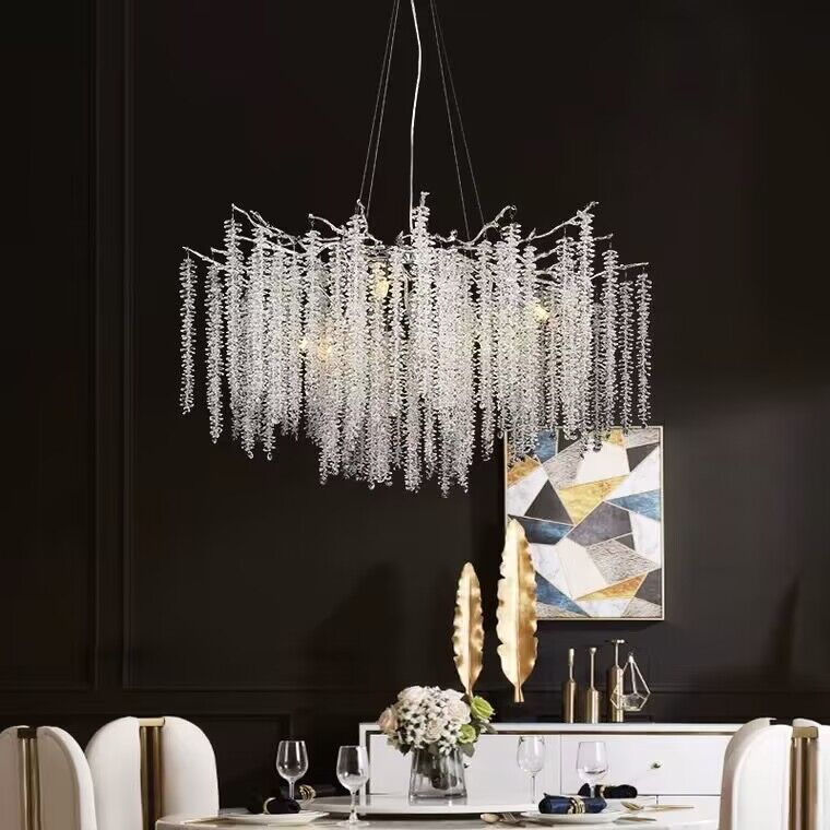 Branch Crystal Icicle Chandelier