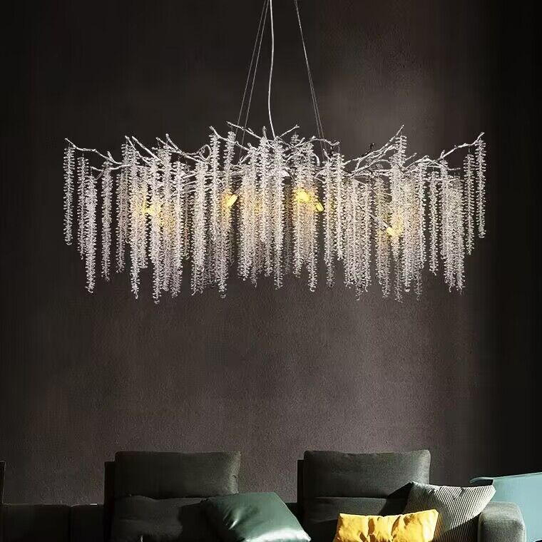Branch Crystal Icicle Chandelier
