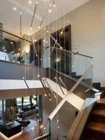 Modern Italian Creative Art Sticks Ceiling Chandelier for Living Room/Staircase/Hotel Lobby