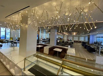 Modern Italian Creative Art Sticks Ceiling Chandelier for Living Room/Staircase/Hotel Lobby