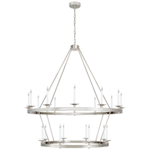 Launceton Grande Two Tiered Chandelier