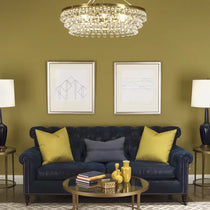 Cally 6 Light Chandelier 35"