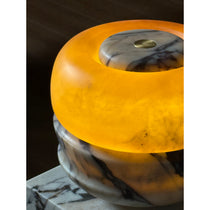 Ramson Alabaster Stone Table Lamp