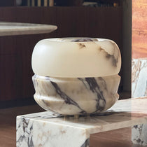 Ramson Alabaster Stone Table Lamp
