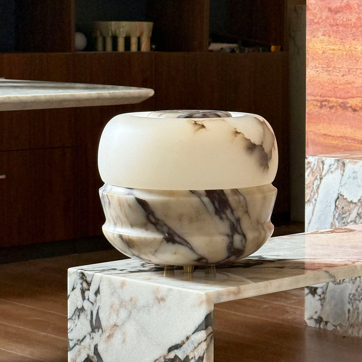 Ramson Alabaster Stone Table Lamp Main image