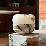 Ramson Alabaster Stone Table Lamp