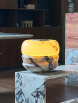 Ramson Alabaster Stone Table Lamp