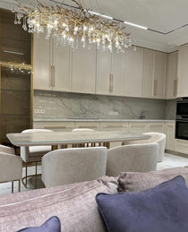 Raindrop Crystal Stunning Tree Branch Crystal Chandelier For Living Dining Room