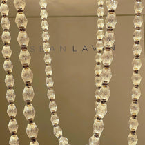 Creative Glass Pearl Necklace Pendnat Chandelier for Living/Dining Room/Staircase