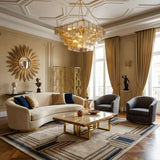 Sophisticated Tiered Chain Suspended Chandelier - CasaraHouse