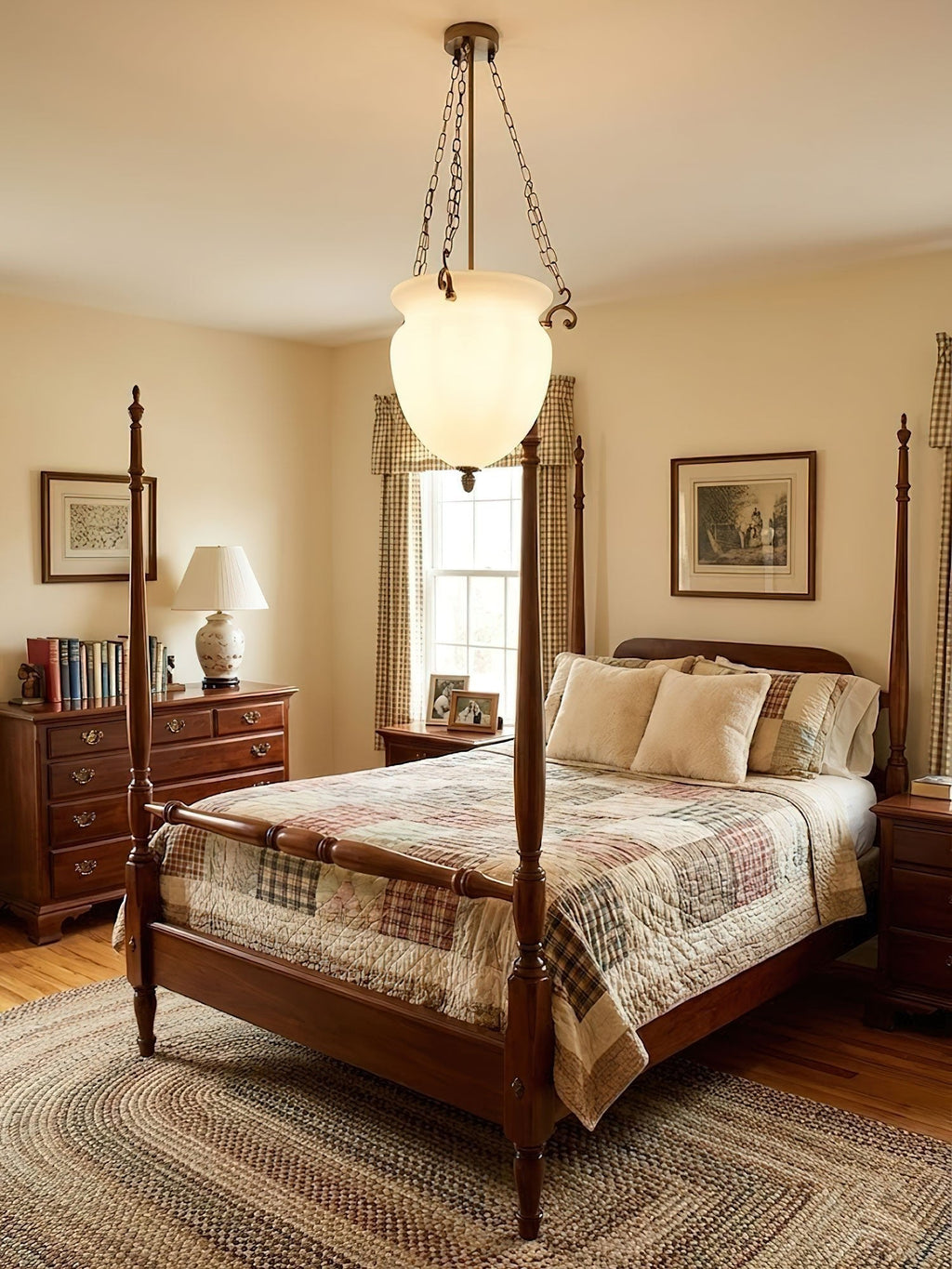 Regents Chain Lantern Chandelier