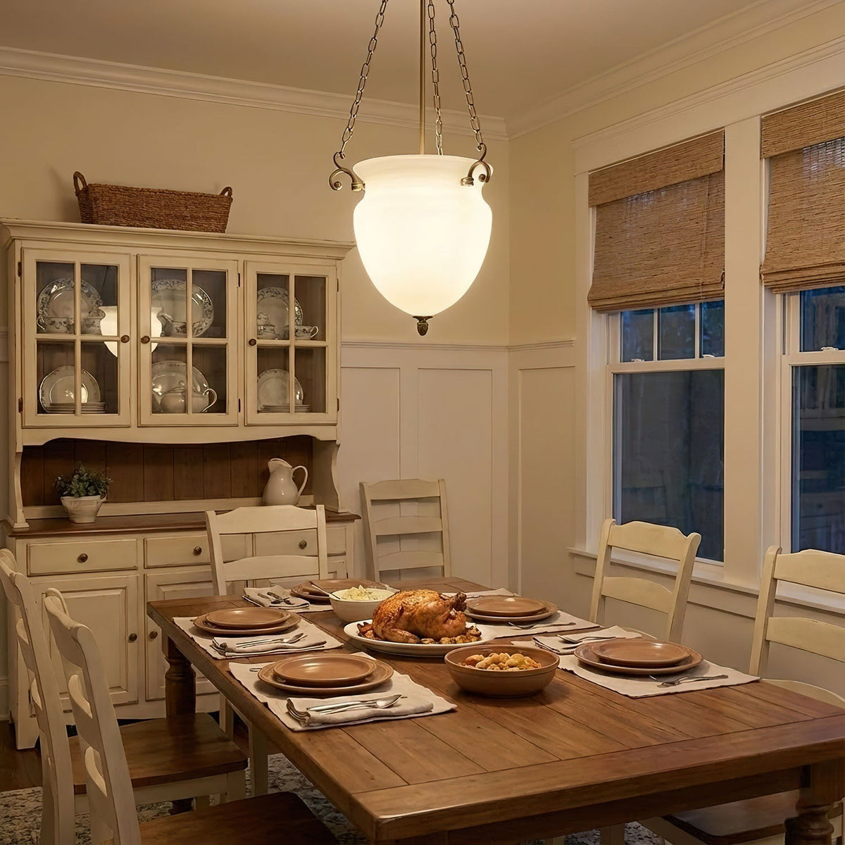 Regents Chain Lantern Chandelier