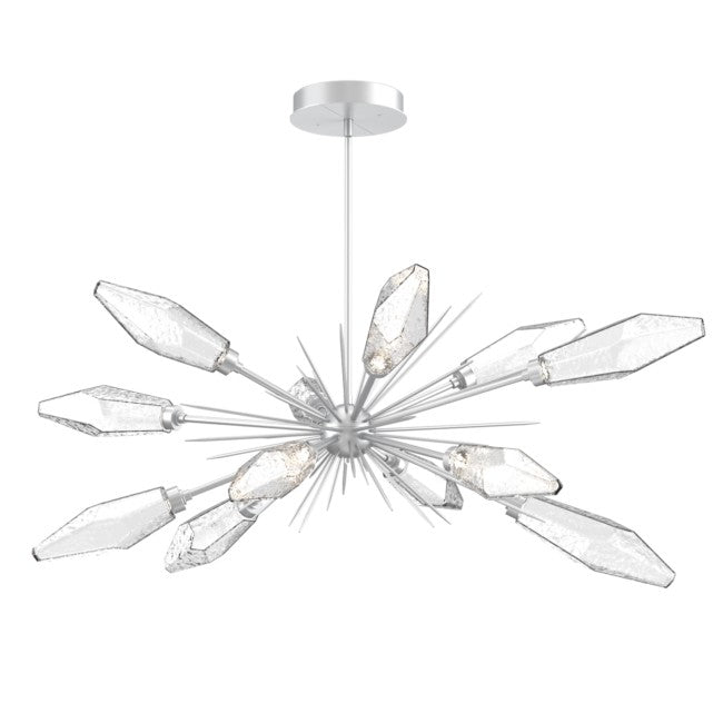 Elaris Rock Crystal Oval Chandelier 53.5''