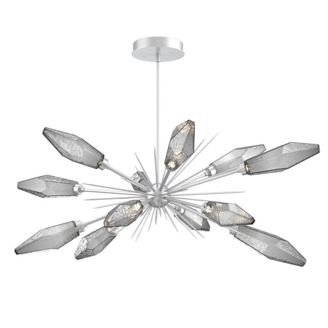 Elaris Rock Crystal Oval Chandelier 53.5'' Secondary image