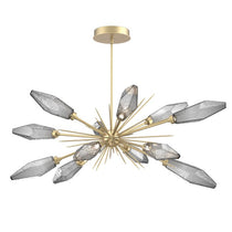 Elaris Rock Crystal Oval Chandelier 53.5''