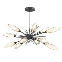Elaris Rock Crystal Oval Chandelier 53.5''