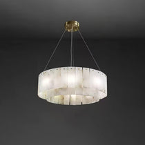 Rock Alabaster Chandelier