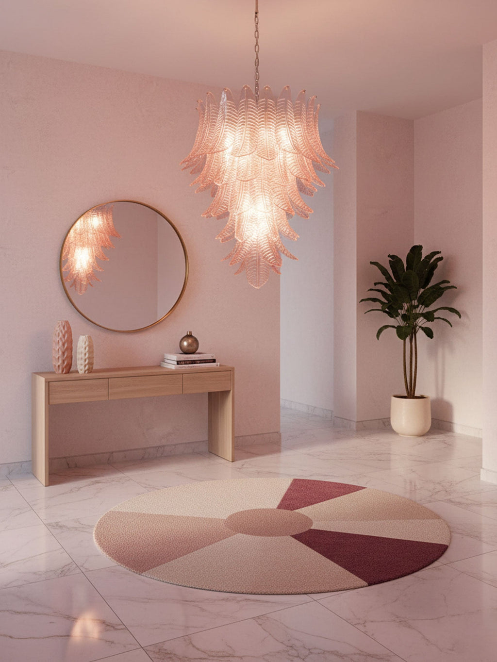 Elegant Rosalind Murano Chandelier - CasaraHouse