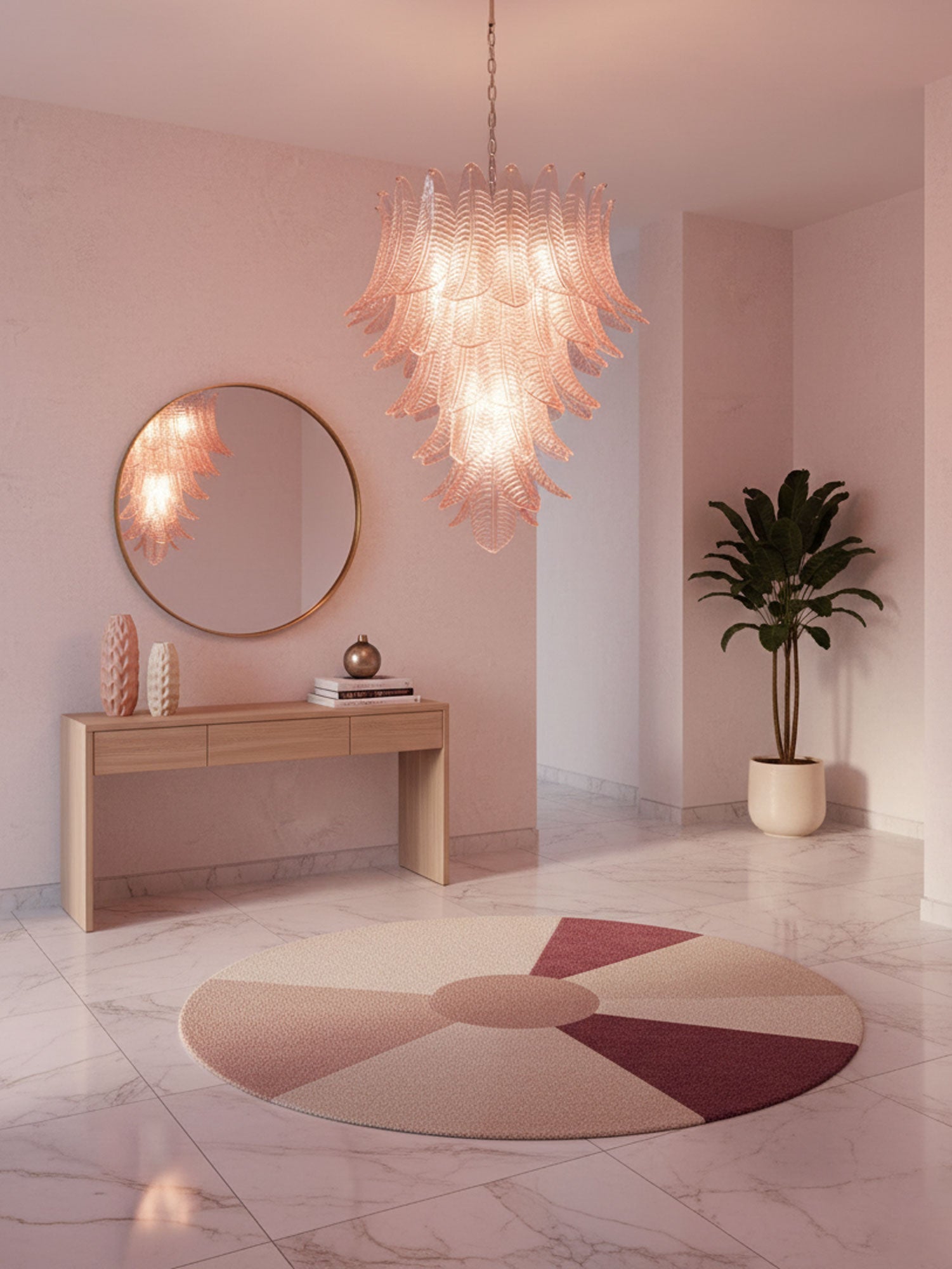 Elegant Rosalind Murano Chandelier - CasaraHouse