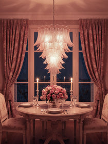 Elegant Rosalind Murano Chandelier - CasaraHouse