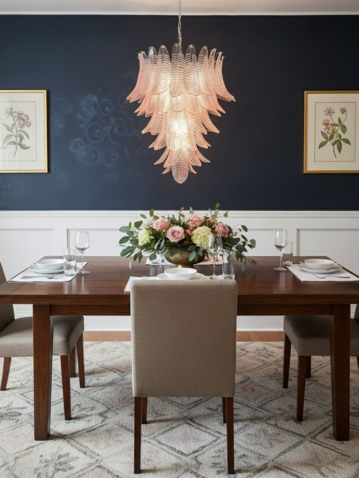 Elegant Rosalind Murano Chandelier - CasaraHouse