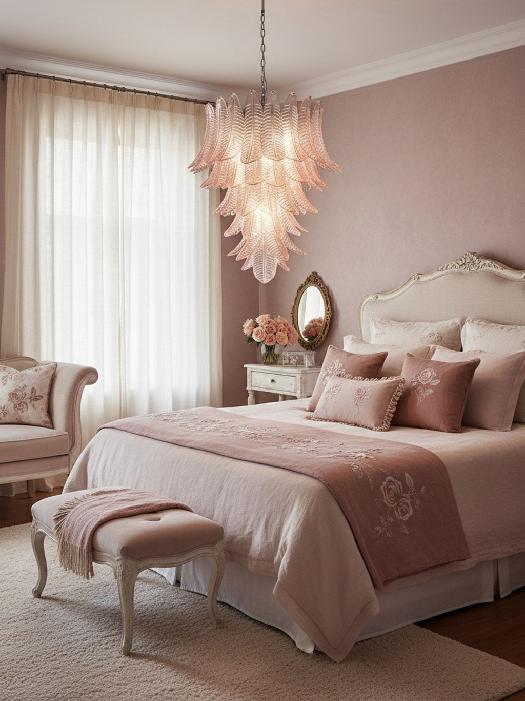 Elegant Rosalind Murano Chandelier - CasaraHouse