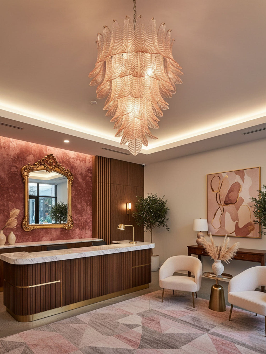 Elegant Rosalind Murano Chandelier - CasaraHouse